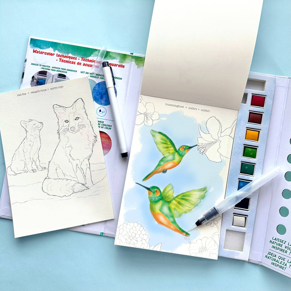 Watercolor Journal - Fauna