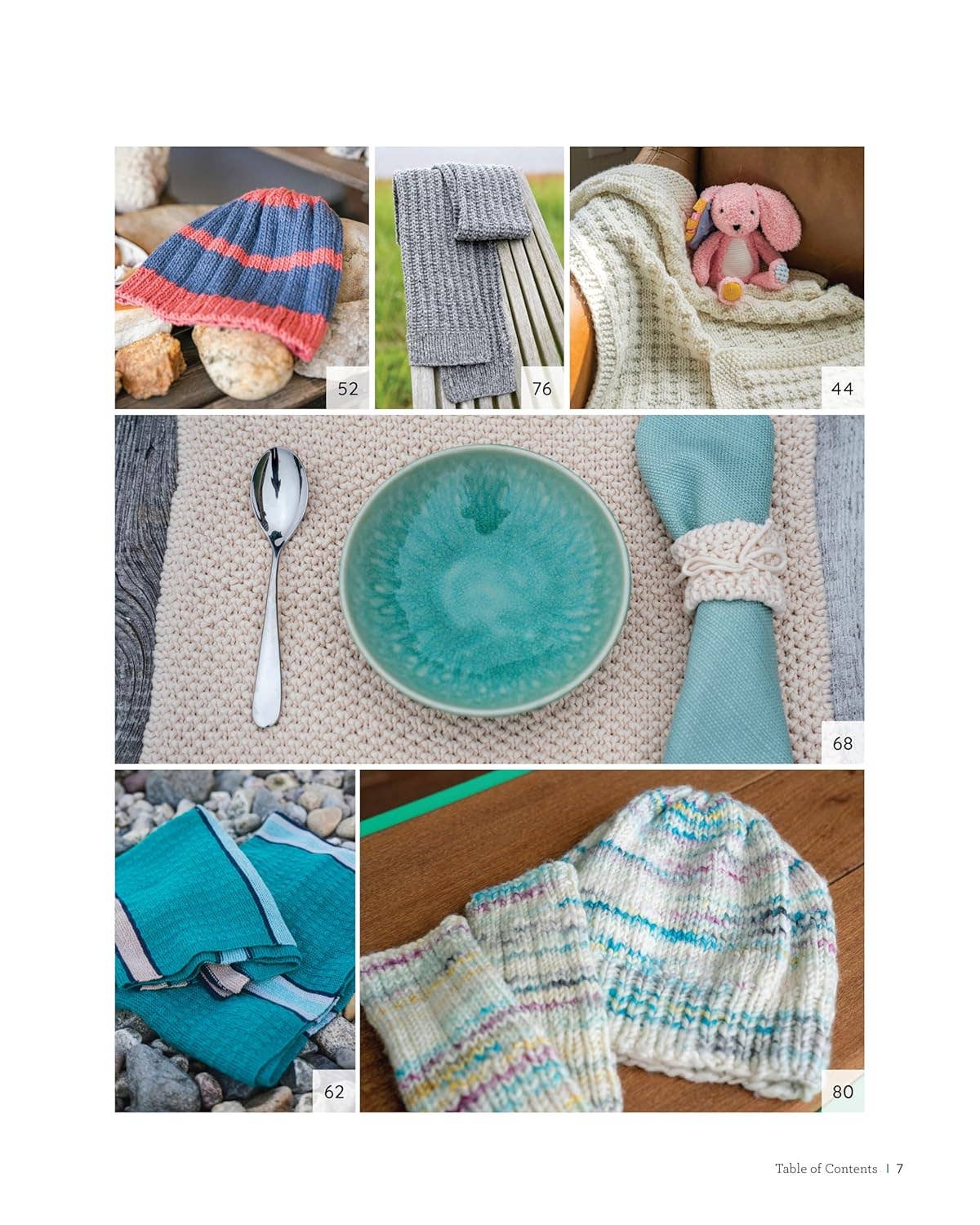 Simple Designs for Meditative Knitting -19 Easy Patterns