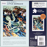 Artist's Canvas: Little Mermaid  1000 Piece Jigsaw Puzzle