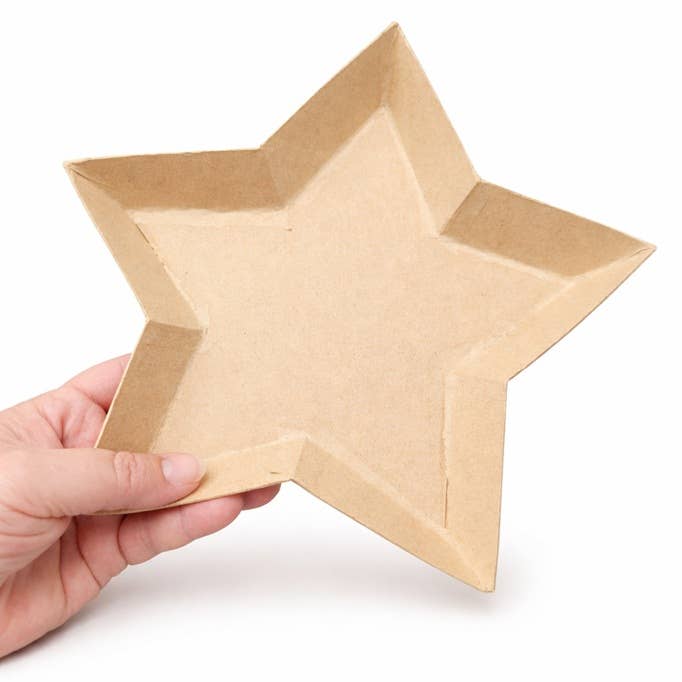 Paper Mache Star Tray - Select Size