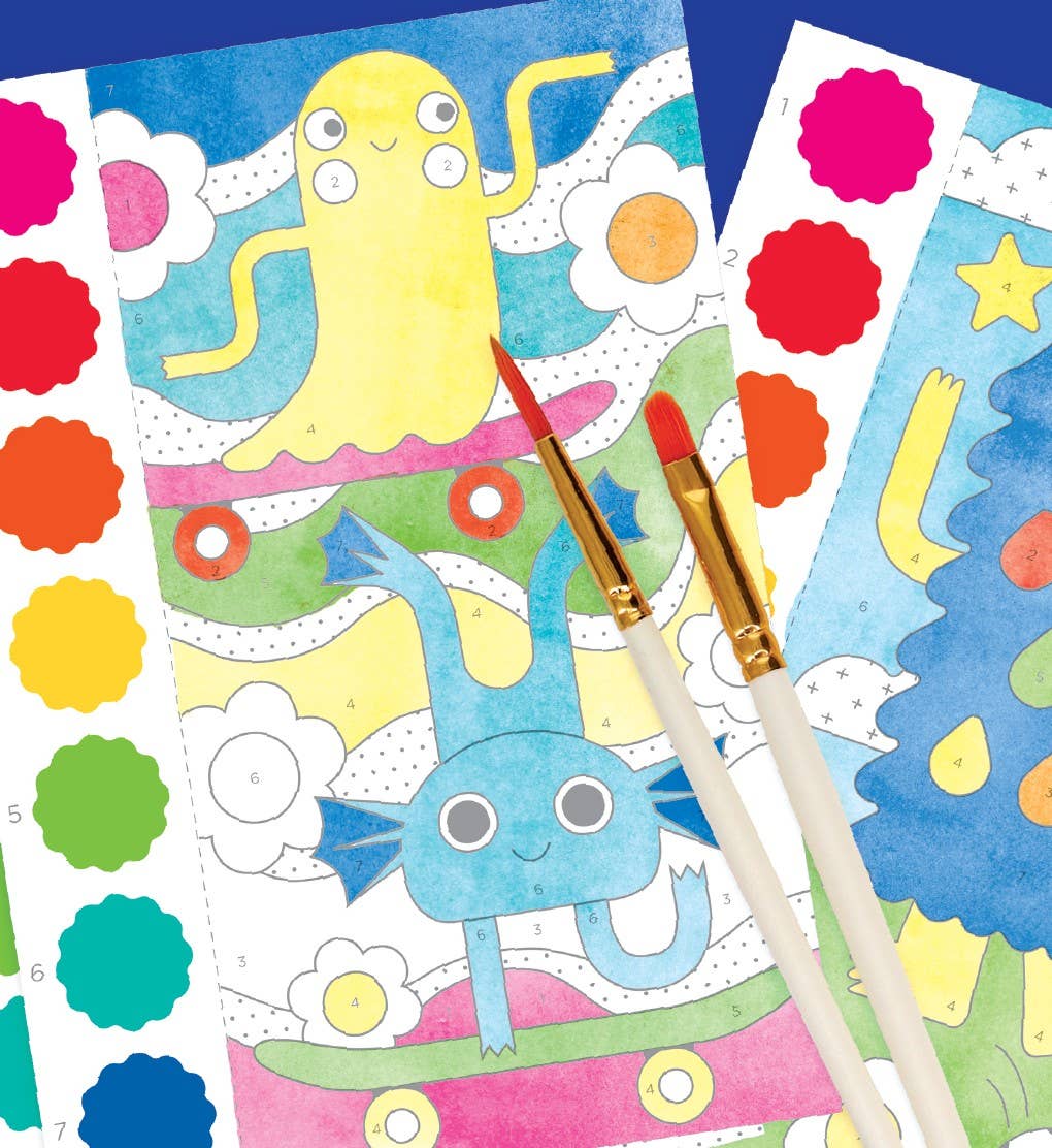 Paint by Numbers: Monsters