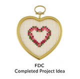 Mini Gold Plastic Ornament Frames 2pcs - Select Shape