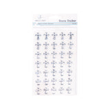Rhinestone Cross Stickers