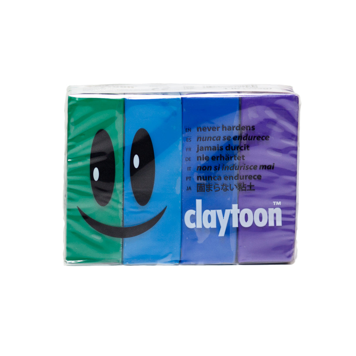 Van Aken Claytoon Clay Set, Cool Colors