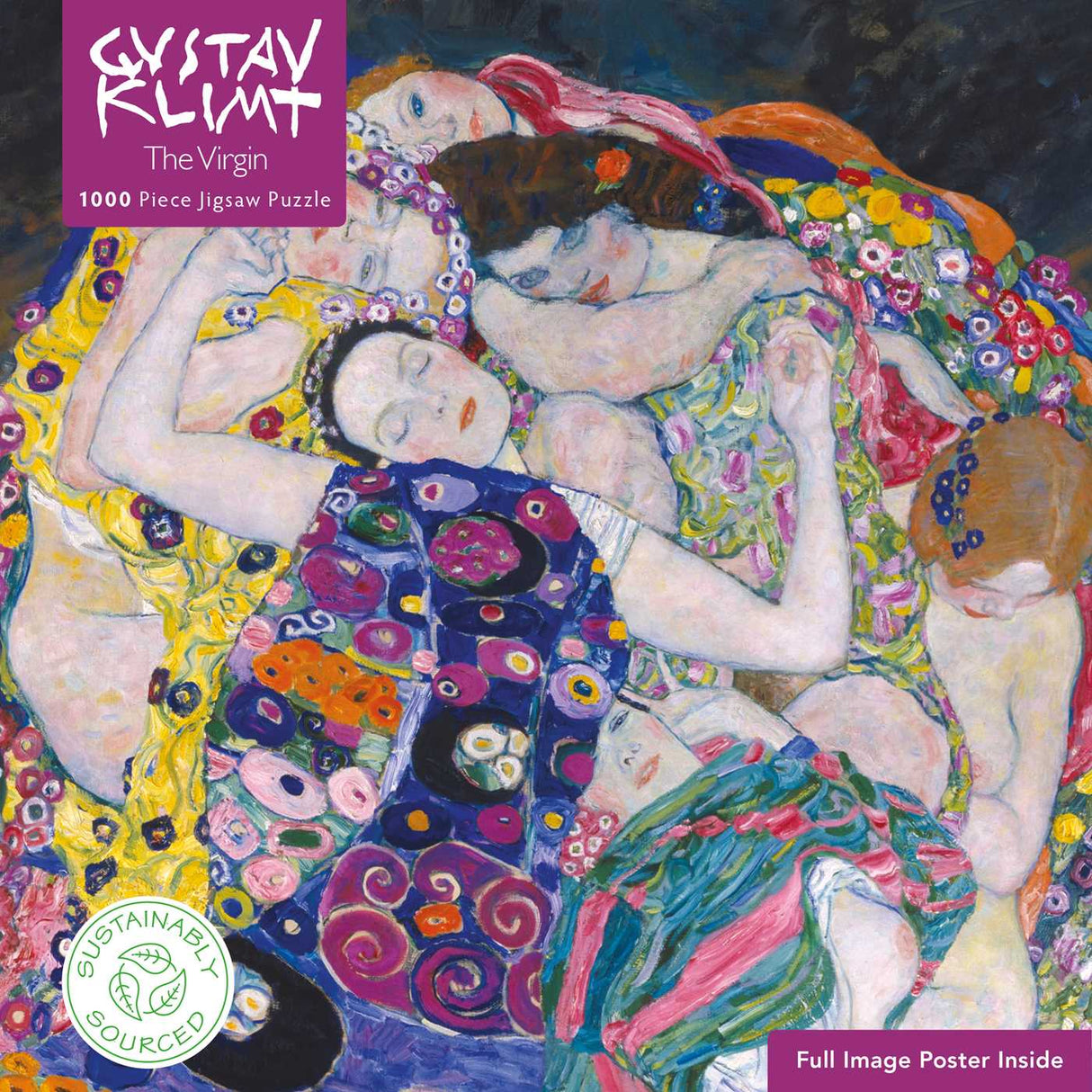 Gustav Klimt: The Virgin 1000 Piece Sustainable Puzzle