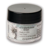 Jacquard Pearl Ex Pigment, 3g, Interference Green