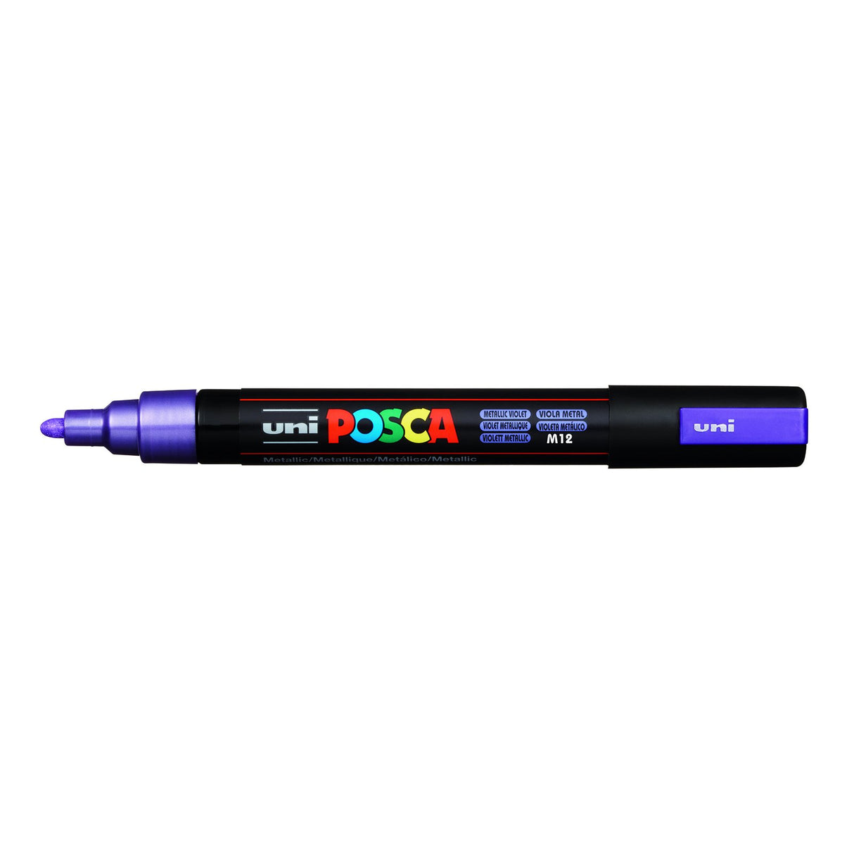 POSCA Paint Marker, PC-5M Medium Bullet, Metallic Violet