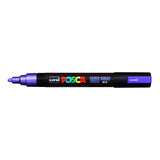 POSCA Paint Marker, PC-5M Medium Bullet, Metallic Violet