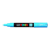 POSCA Paint Marker, PC-1M Extra Fine, Light Blue
