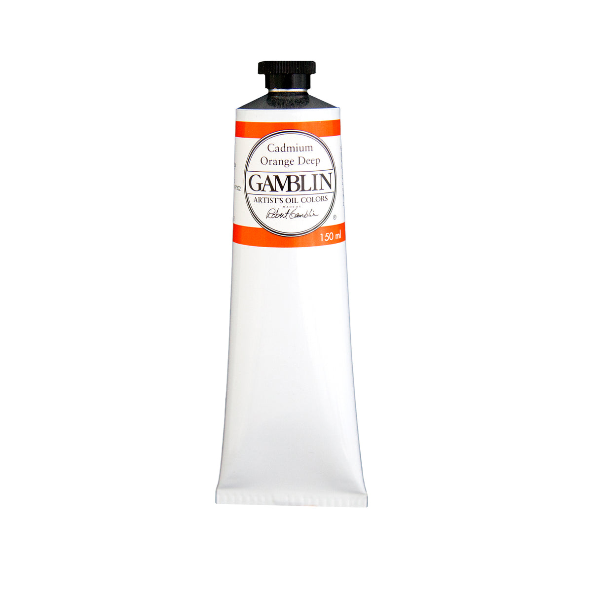 Gamblin Artist Grade Oil Color, 150ml, Cadmium Orange Deep