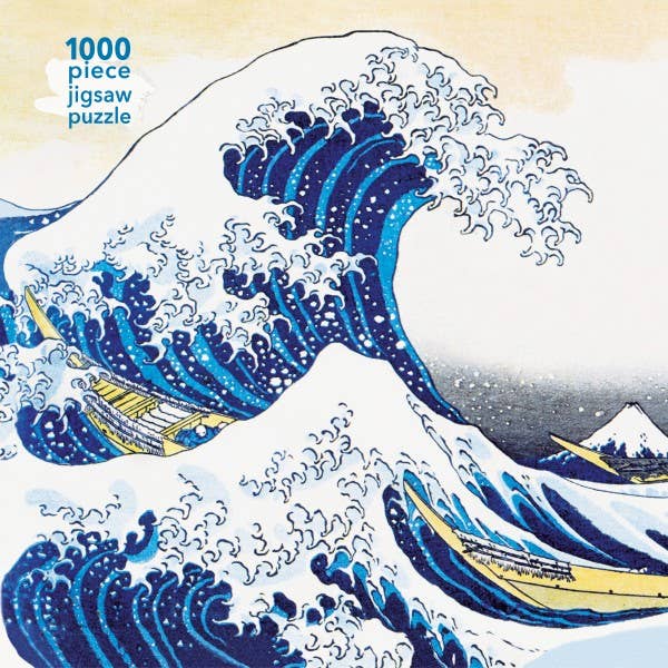 Katsushika Hokusai: The Great Wave 1000 Piece Jigsaw Puzzle