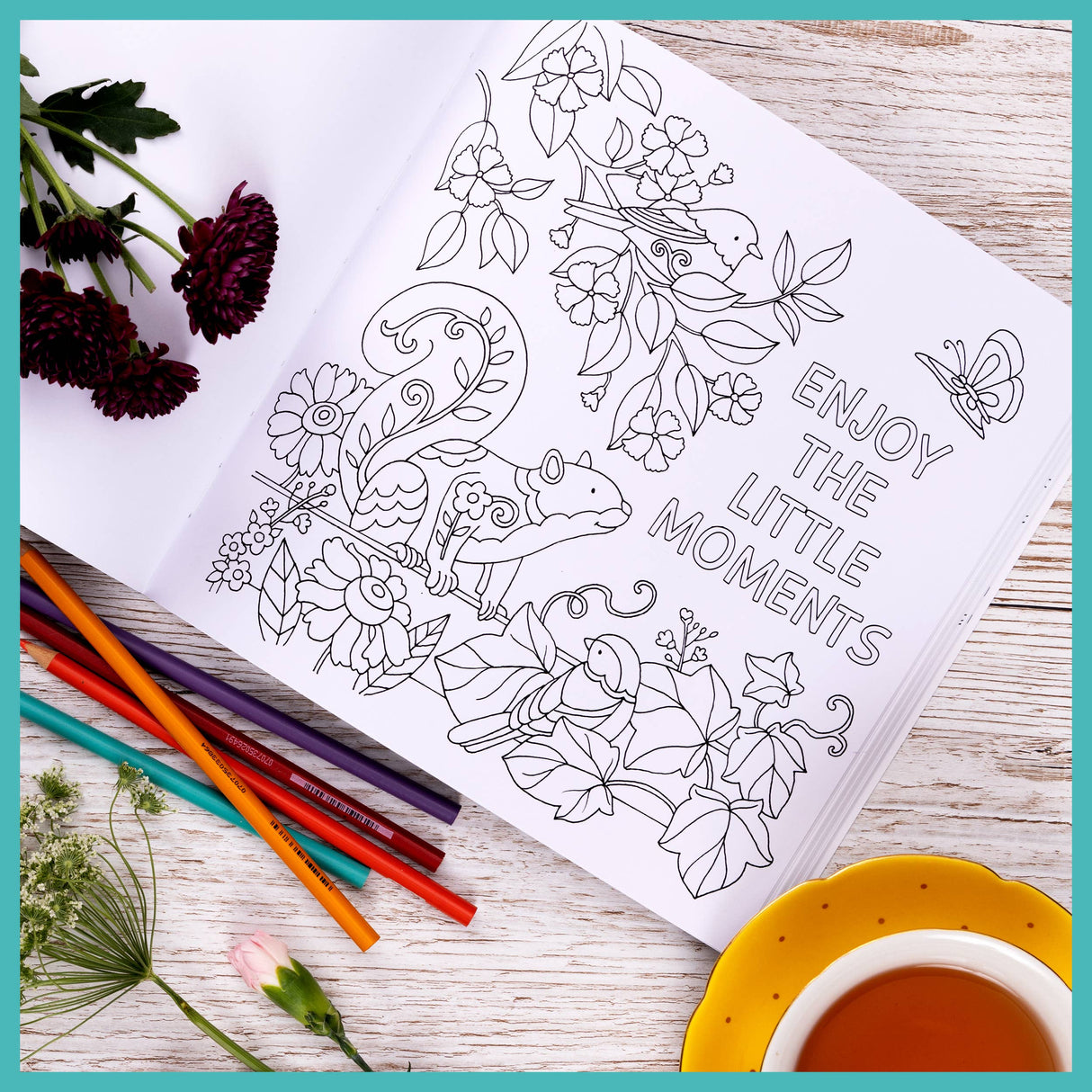 Life Is Sweet Coloring Book: Color Your Way to Joy