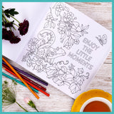 Life Is Sweet Coloring Book: Color Your Way to Joy