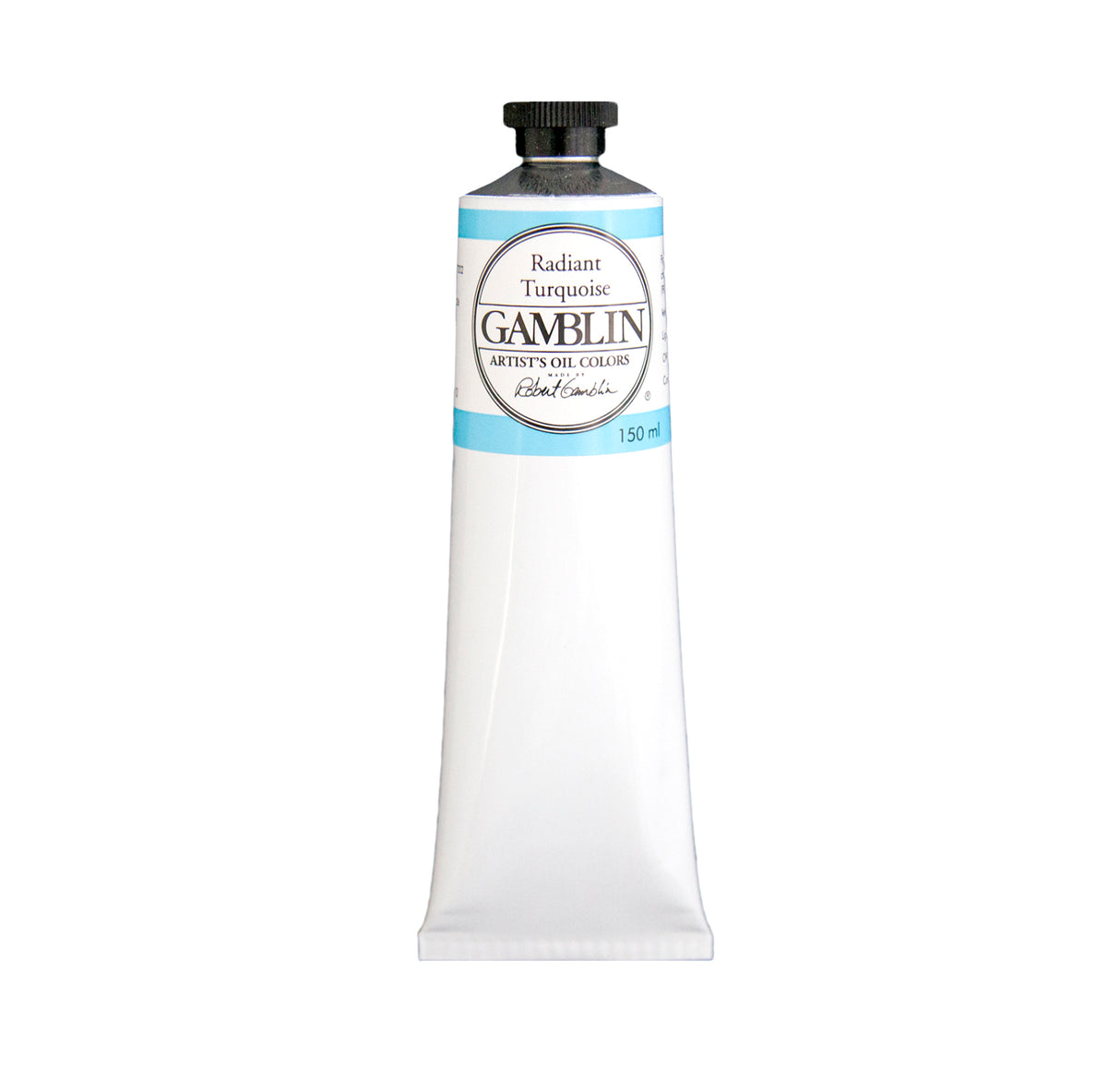Gamblin Artist Grade Oil Color, 150ml, Radiant Turquoise