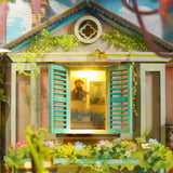 DIY Book Nook Kit: Giverny Garden w/ Dust Cover