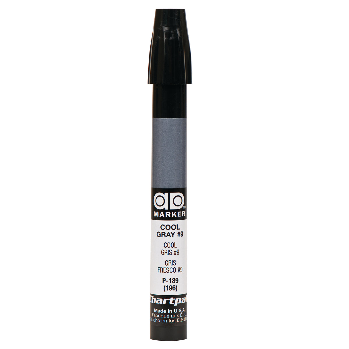Chartpak Ad Marker, Cool Gray 9