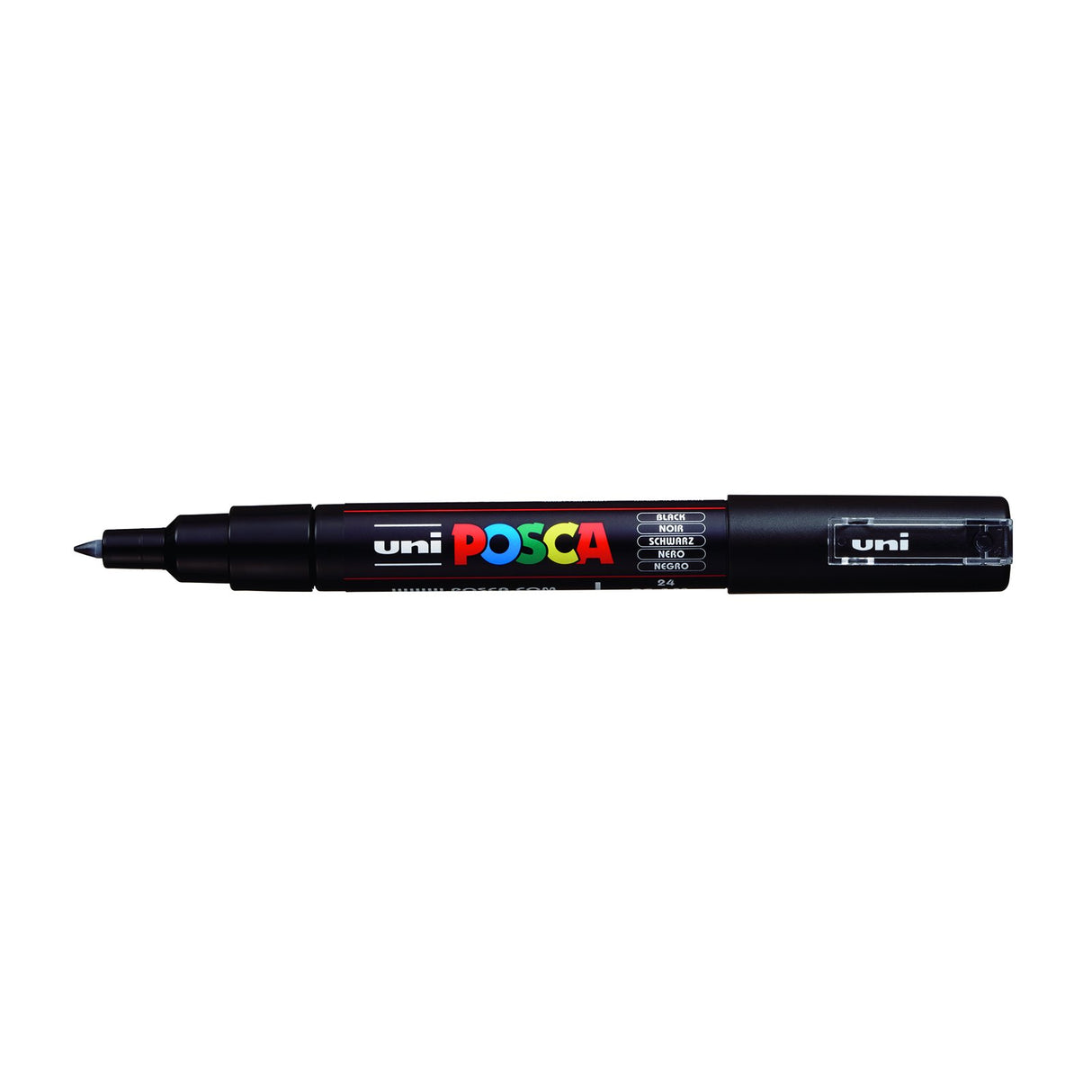 POSCA Paint Marker, PC-1M Extra Fine, Black