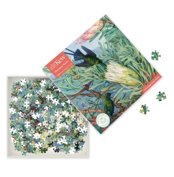 Marianne North: Honeyflowers And Honeysuckers Jigsaw Puzzle