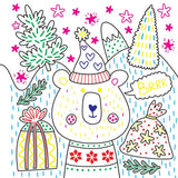 Easy and Fun Paint Magic with Water: Christmas