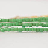 Green Tile Beads
