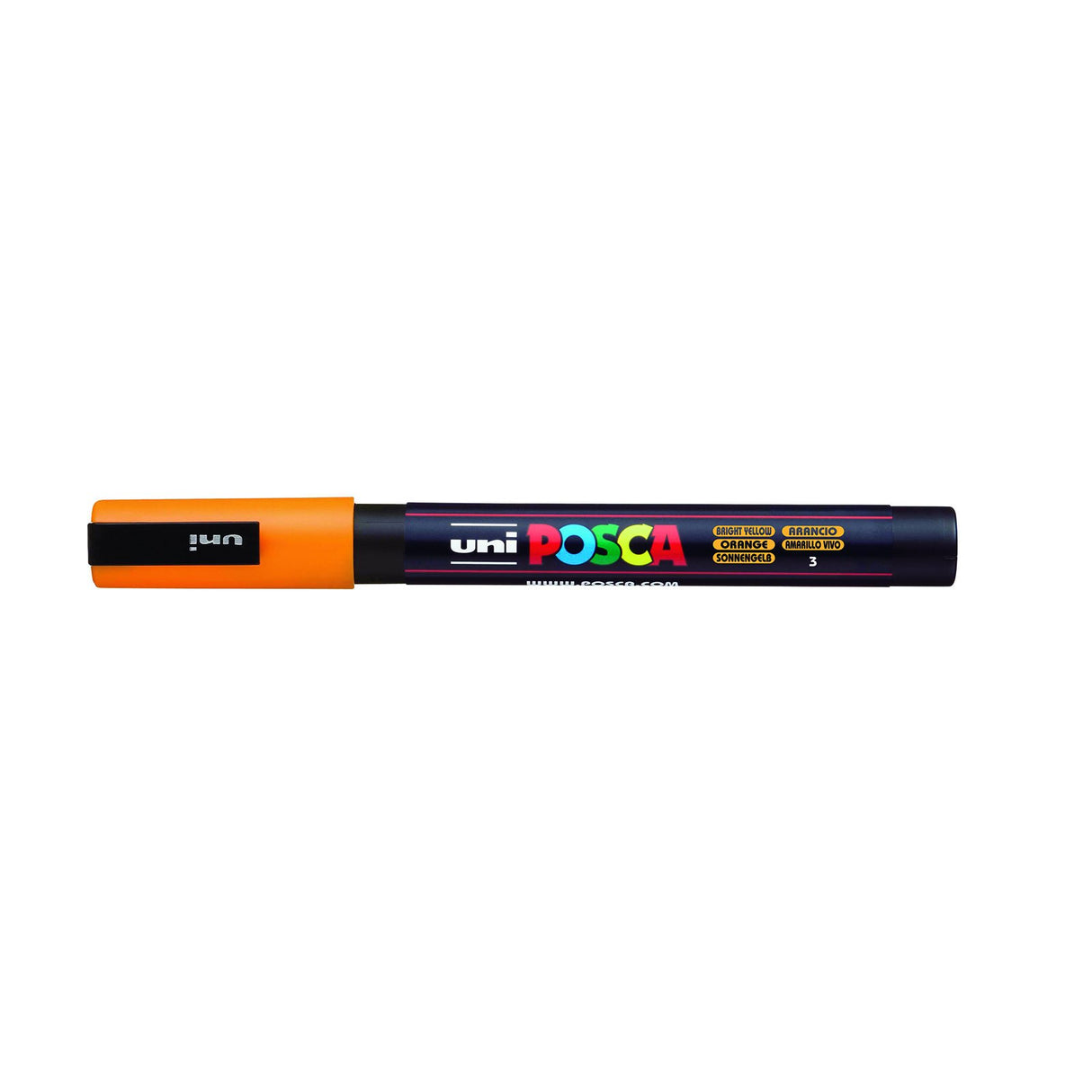POSCA Paint Marker, PC-3M Fine Bullet, Bright Yellow