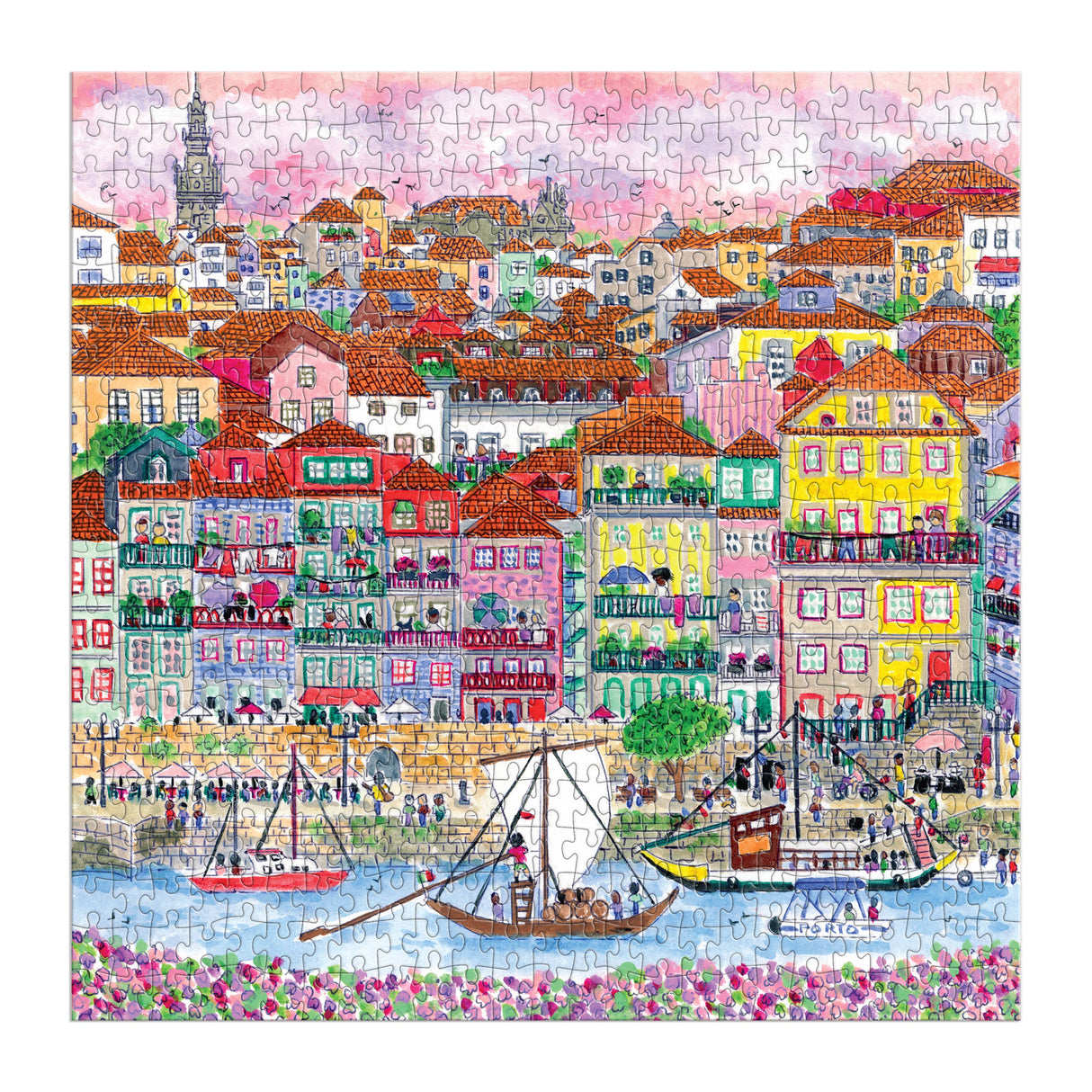 Michael Storrings Colors Of Porto 500 Piece Puzzle