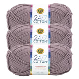 Lion Brand Yarn 24/7 Cotton Vintage Lilac