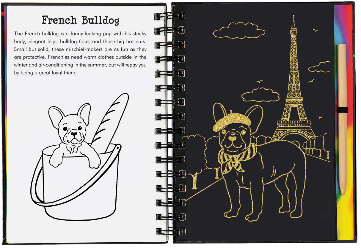 Puppies Scratch and Sketch