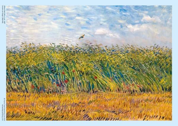 Vincent Van Gogh: Wheat Field With A Lark 1000 Piece Puzzle