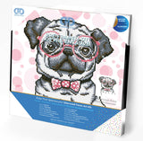 Hug a Pug (Framed)