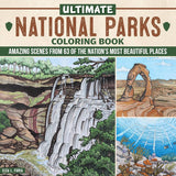 Ultimate National Parks Coloring Book - Amazing Scenes