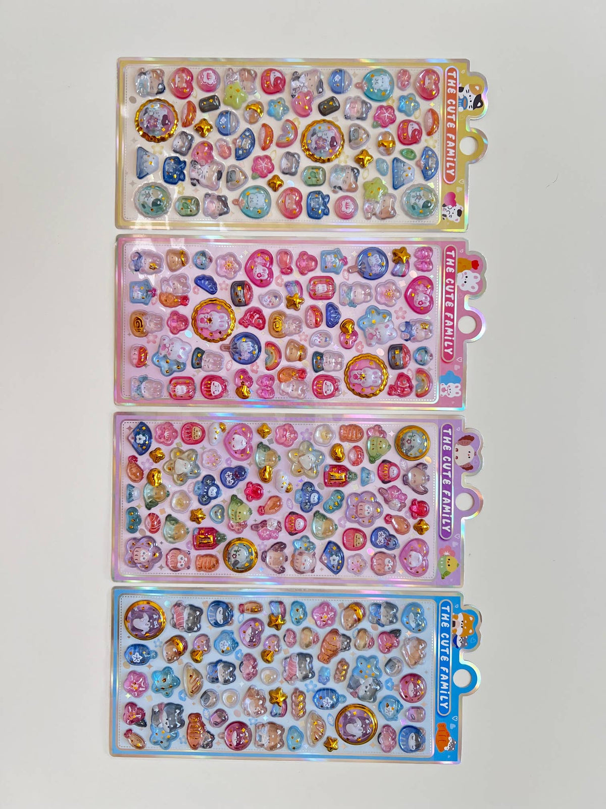 11086 3D Animal Jewel Phone Stickers-12