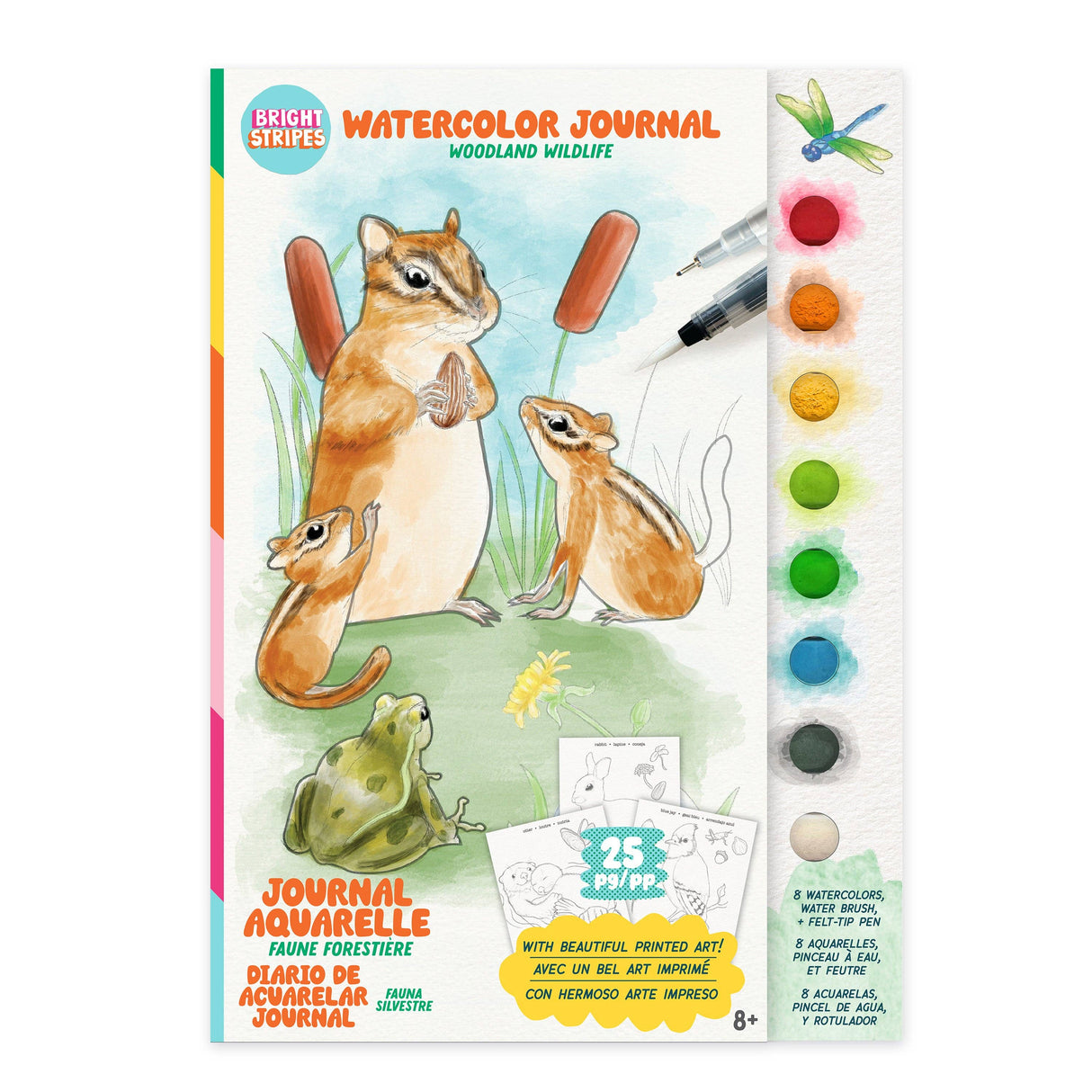 Watercolor Journal - Fauna