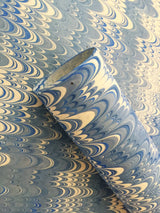 Blue Marbled Lokta paper