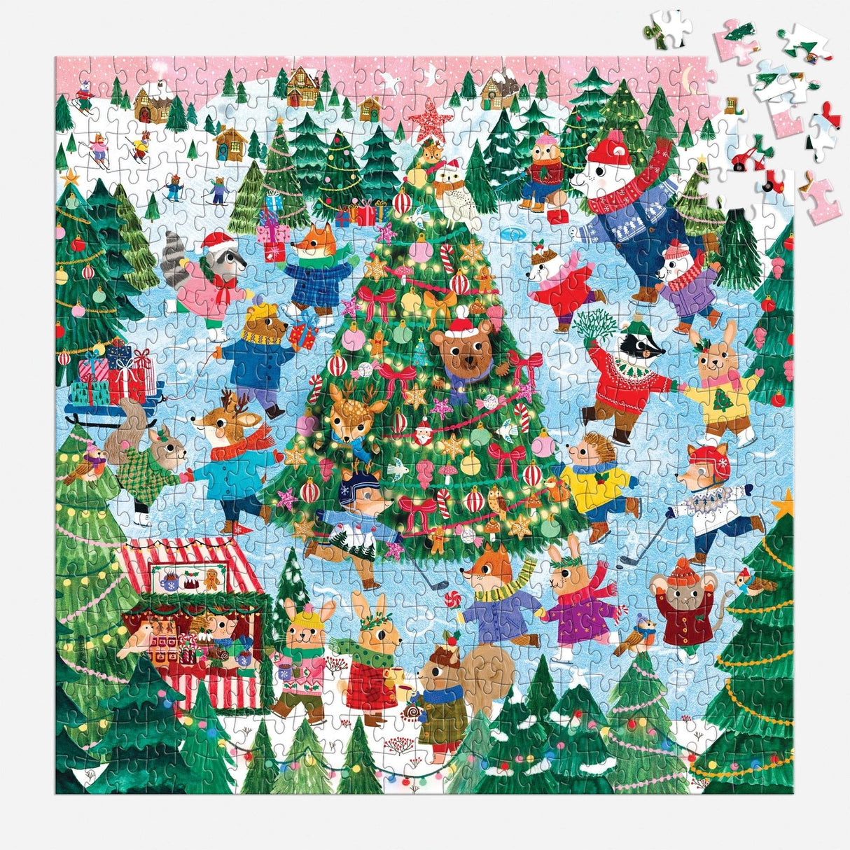 Winter Whirl 500 Piece Family Puzzle