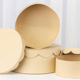 Premade Paper Mache Round Cake Box Large
