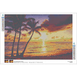 Beach Sunset Diamond Painting Kit