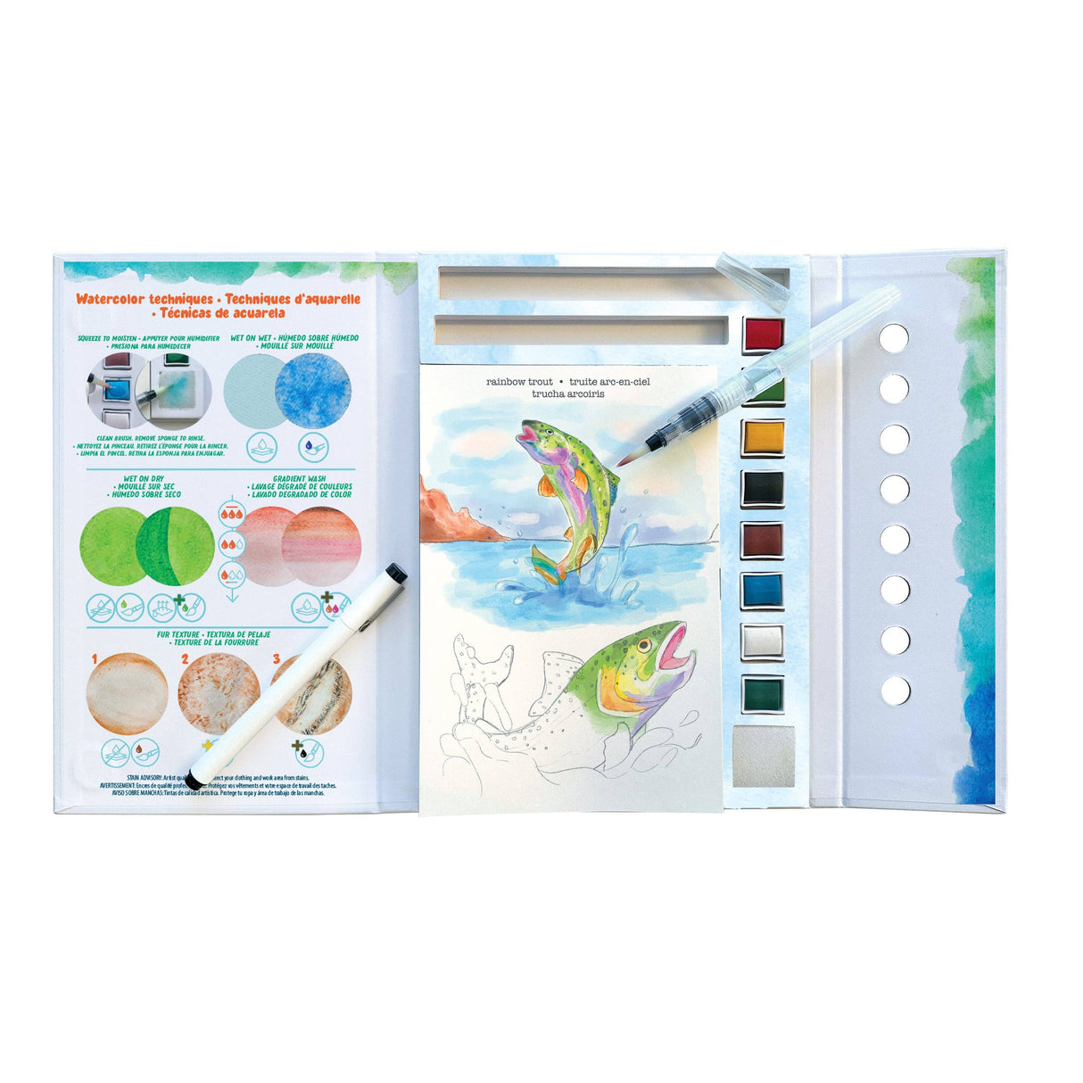 Watercolor Journal - Fauna