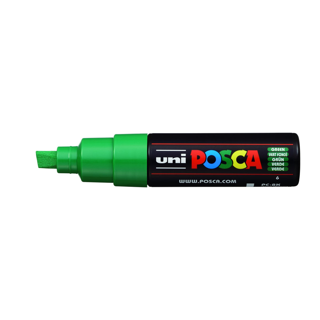 POSCA Paint Marker, PC-8K Broad Chisel, Green