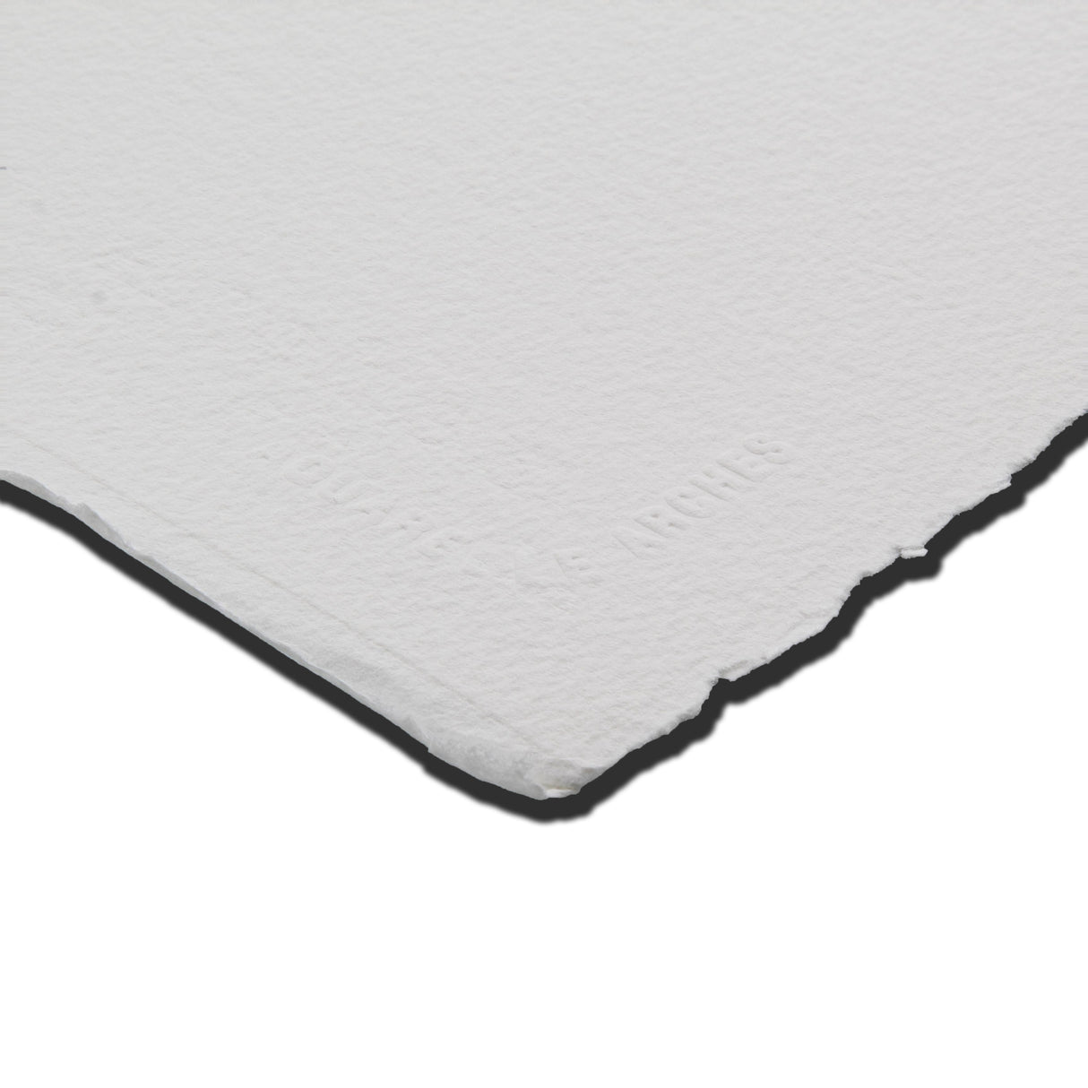 Arches Bright White Watercolor Paper Sheet, Rough, 22 in x 30 in, 300 lb.