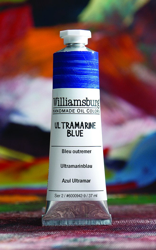 Williamsburg Artist Oil Color, 37ml Tube, Ultramarine Blue