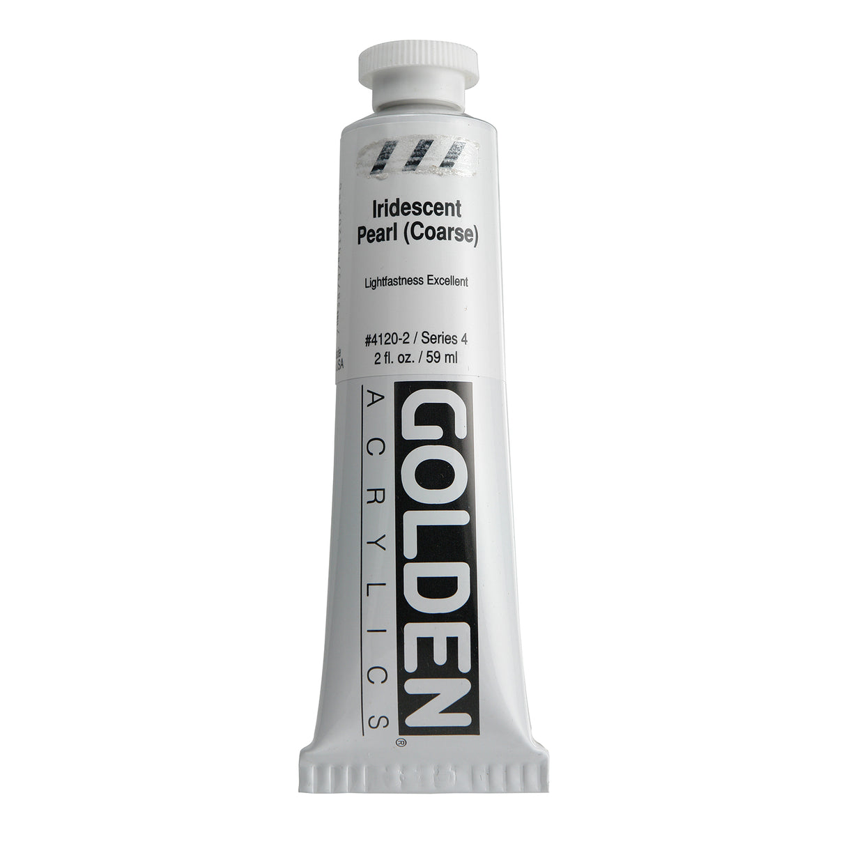 Golden Iridescent Acrylic, 2 oz., Iridescent Pearl Coarse