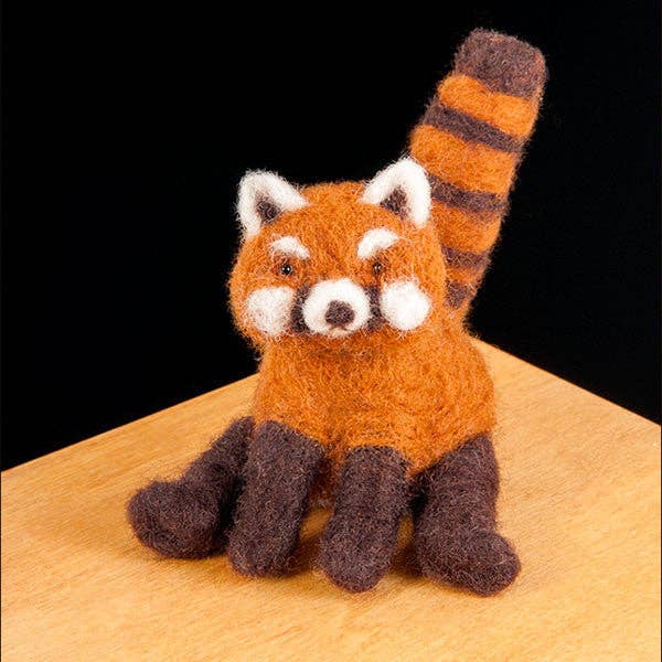Red Panda Felting Kit