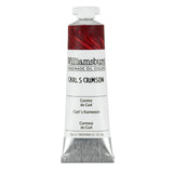 Williamsburg Artist Oil Color, 37ml Tube, Carl's Crimson (Permanent)