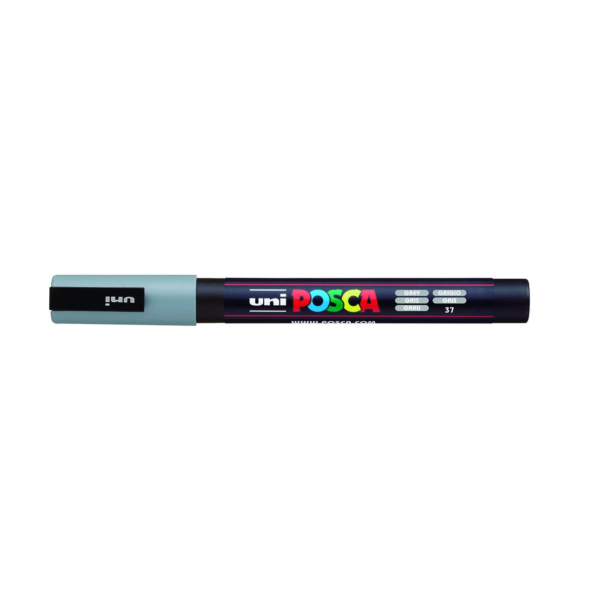 POSCA Paint Marker, PC-3M Fine Bullet, Grey