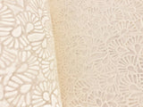 Embossed Swirled  Leaves Mulberry Paper