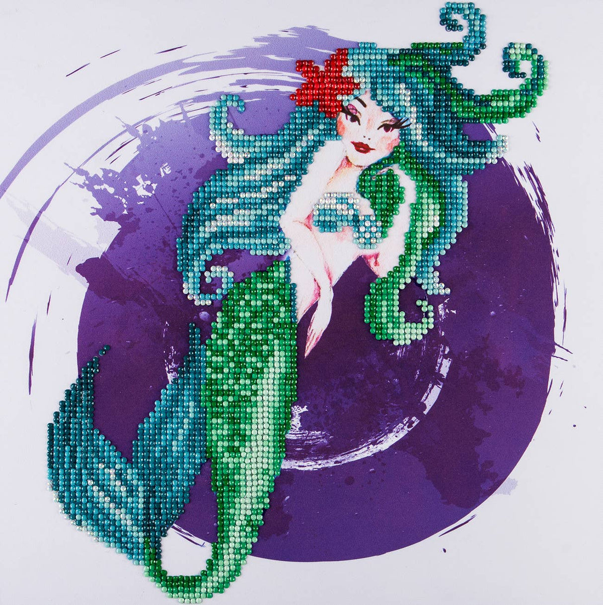 Diamond Arts-Mermaid Diamond Art Kit Intermediate