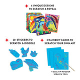 Mighty Dinosaurs Scratch Magic: Scratch & Sparkle Art Kit