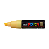 POSCA Paint Marker, PC-8K Broad Chisel, Fluorescent Light Orange