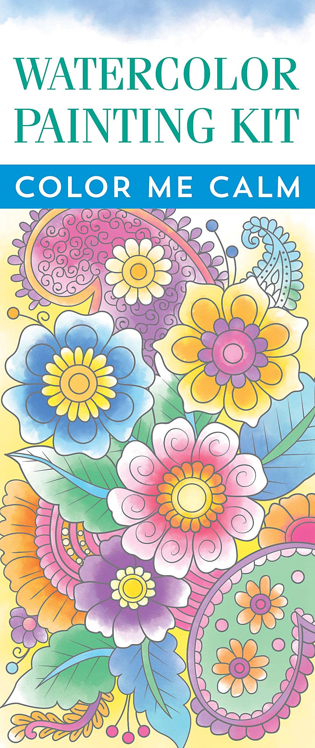 Color Me Calm Watercolor Painting Kit